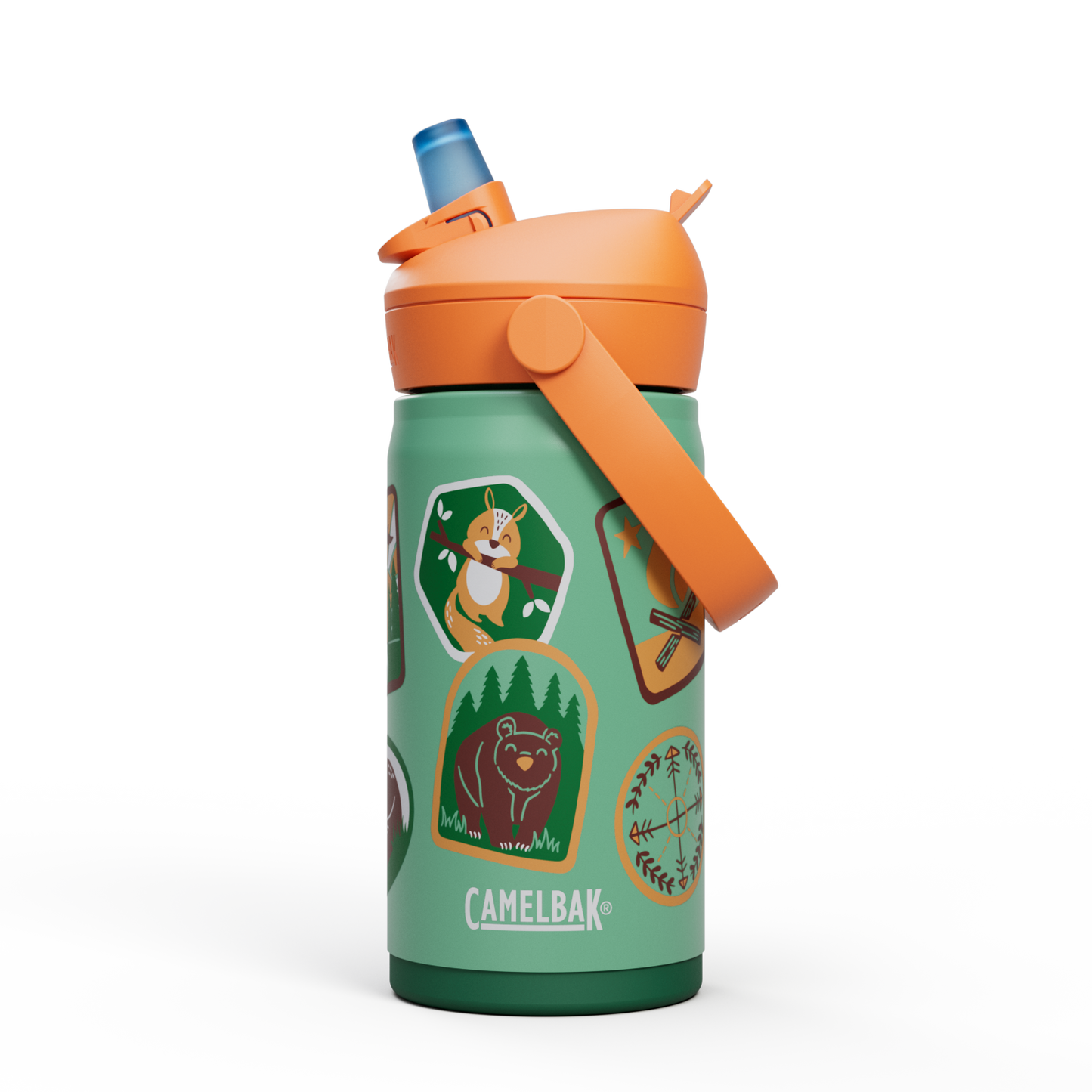 thrivetm-flip-straw-kids-12oz-bottle-insulated-stainless-steel-b1 nswfkxg1wq