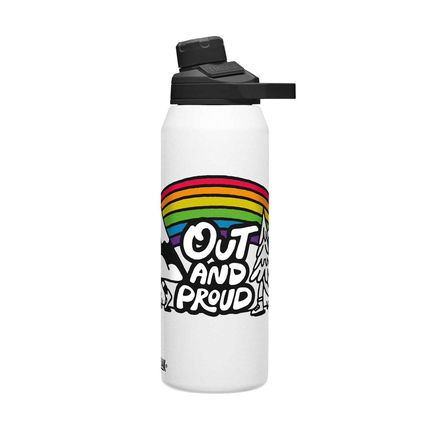 chute-mag-32-oz-water-bottle-insulated-stainless-steel-plus-cleanup-kit-pride-collection-limited-edition-r1 xhvxlhasbo