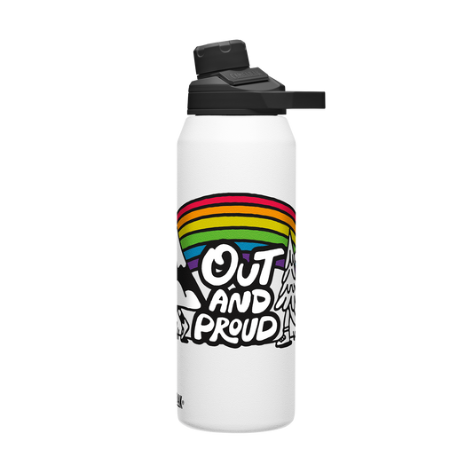 chute-mag-32-oz-water-bottle-insulated-stainless-steel-plus-cleanup-kit-pride-collection-limited-edition-r1 xhvxlhasbo